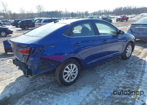 2020 Hyundai Accent Sel из США, поврежденный, VIN 3KPC24A68LE123543